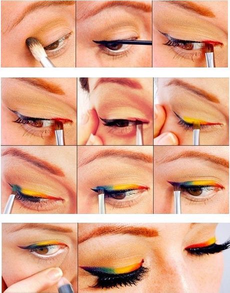 rainbow-eyes-makeup-tutorial-85_4 Regenboog ogen make-up tutorial