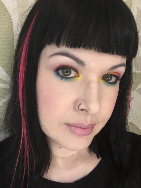 rainbow-eyes-makeup-tutorial-85_7 Regenboog ogen make-up tutorial