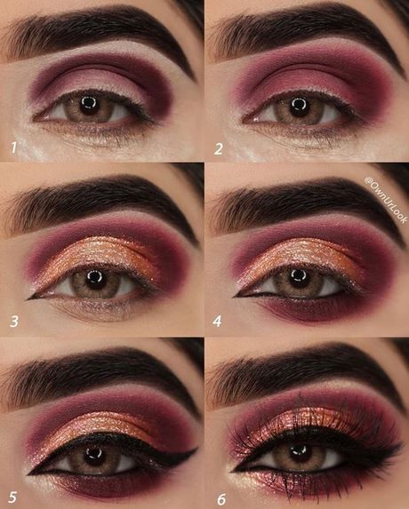 red-eyeshadow-makeup-tutorial-29_4 Rode oogschaduw make-up tutorial