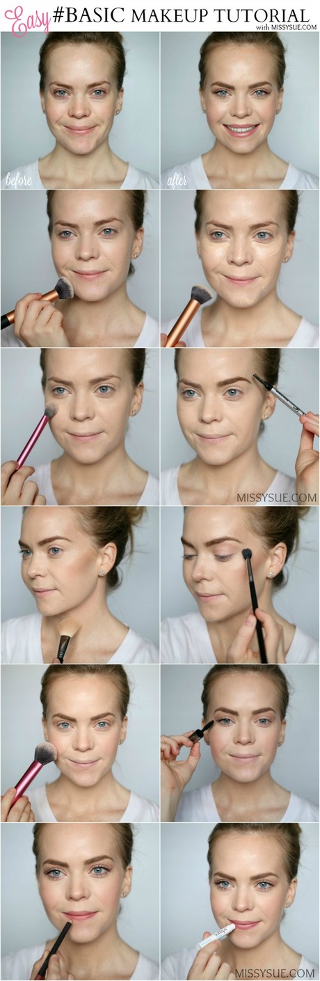 Eenvoudige make-up tutorials voor beginners