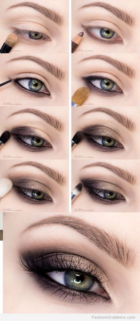 smokey-eye-makeup-tutorial-green-eyes-45_16 Smokey eye make-up tutorial groene ogen