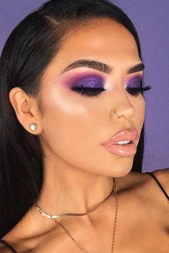 smokey-eye-makeup-tutorial-purple-74 Smokey eye make-up tutorial paars