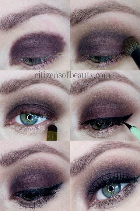 smokey-eye-makeup-tutorial-purple-74_15 Smokey eye make-up tutorial paars
