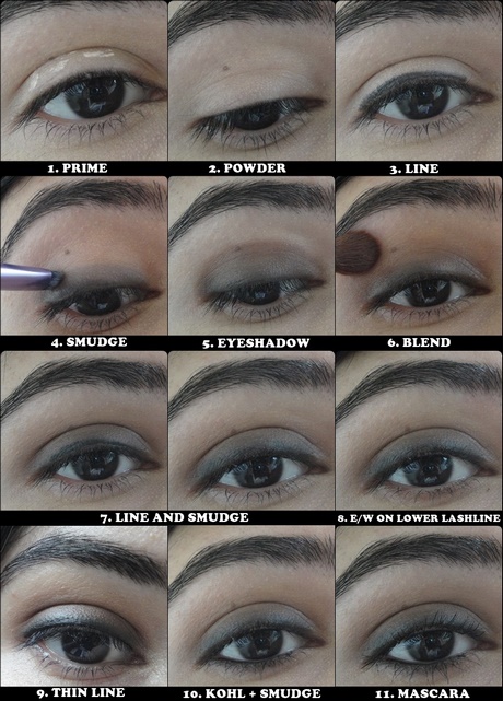 smokey-makeup-tutorial-for-small-eyes-75_17 Smokey make-up tutorial voor kleine ogen