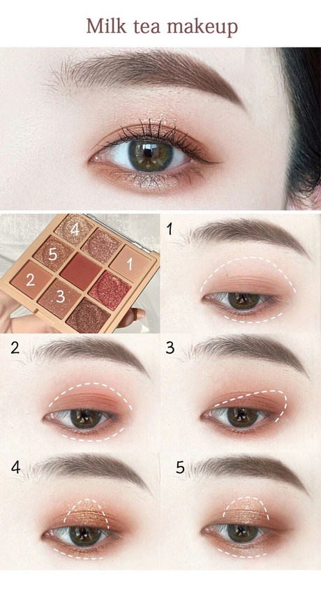 Ulzzang make-up tutorial foto ' s