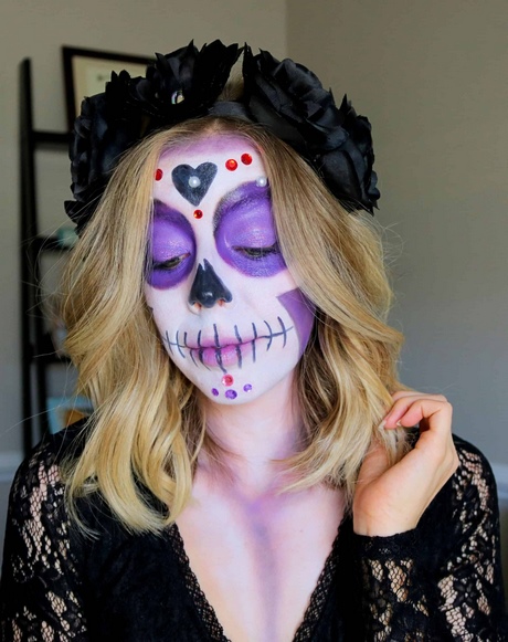 3-sugar-skull-makeup-tutorial-67 3 suiker schedel make-up tutorial