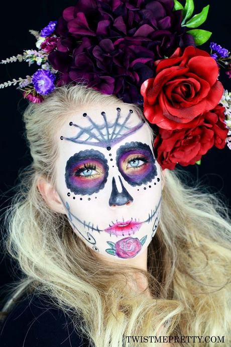 3-sugar-skull-makeup-tutorial-67_6 3 suiker schedel make-up tutorial