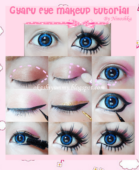 anime-doll-eye-makeup-tutorial-18_3 Anime pop oog make-up tutorial