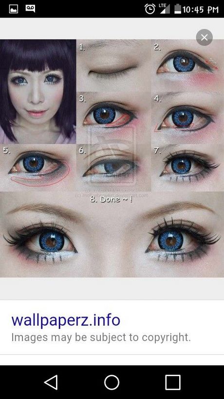 anime-doll-eye-makeup-tutorial-18_4 Anime pop oog make-up tutorial