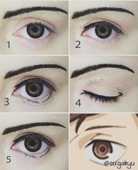 anime-makeup-tutorials-27_9 Anime make-up tutorials