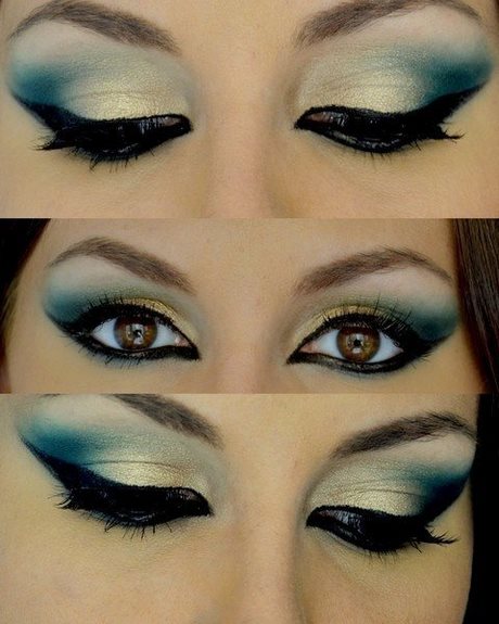 Arabische make-up tutorial smokey eyes