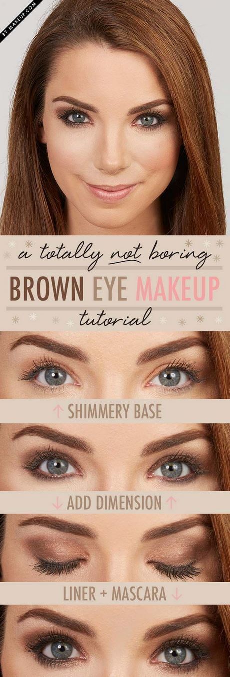 basic-makeup-tutorial-for-brown-eyes-16_16 Basis make - up tutorial voor bruine ogen