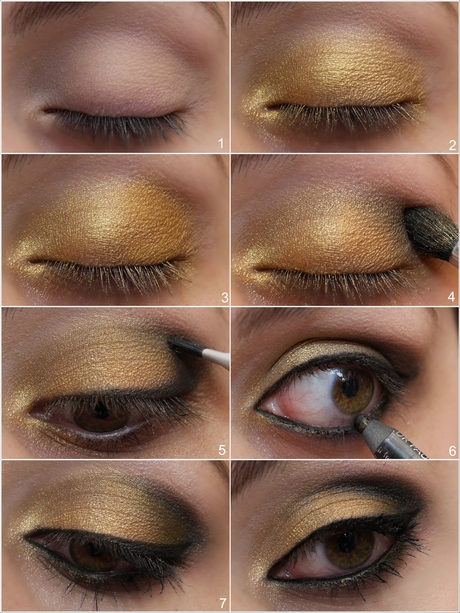 black-and-gold-eye-makeup-tutorial-20_10 Zwarte en gouden oog make-up tutorial