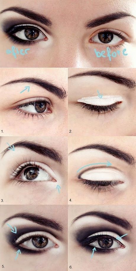 black-and-white-eyeshadow-makeup-tutorial-89_13 Zwart-wit oogschaduw make-up tutorial
