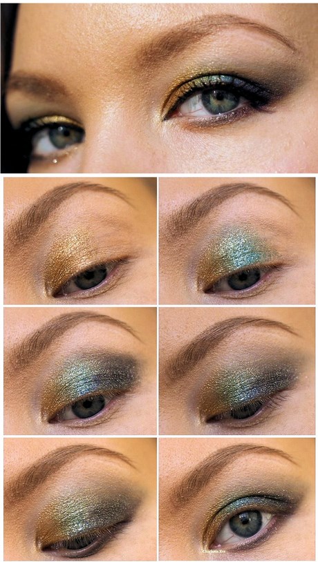 blue-and-gold-makeup-tutorial-90_14 Blauw en goud make-up tutorial