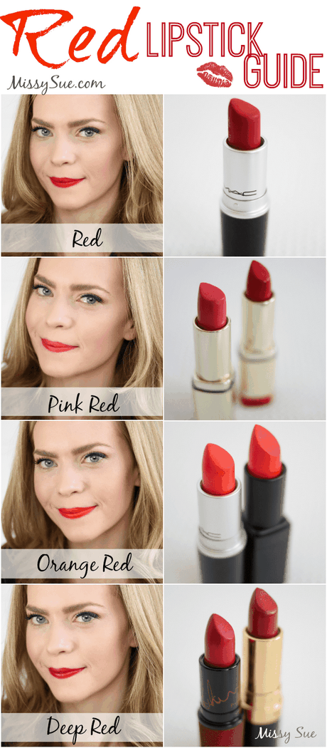 bright-red-lipstick-makeup-tutorial-80 Heldere rode lippenstift make-up tutorial