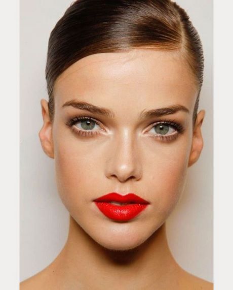 bright-red-lipstick-makeup-tutorial-80_15 Heldere rode lippenstift make-up tutorial