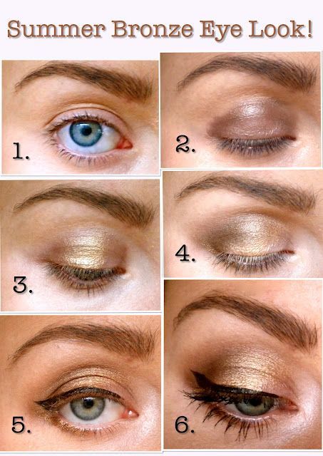 bronze-eye-makeup-tutorial-03_6 Bronzen oog make-up tutorial