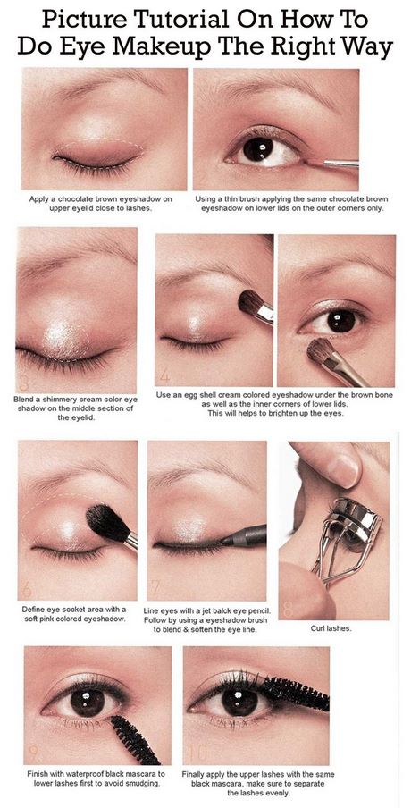 brown-eye-makeup-tutorial-for-school-26_13 Bruine oog make - up tutorial voor school