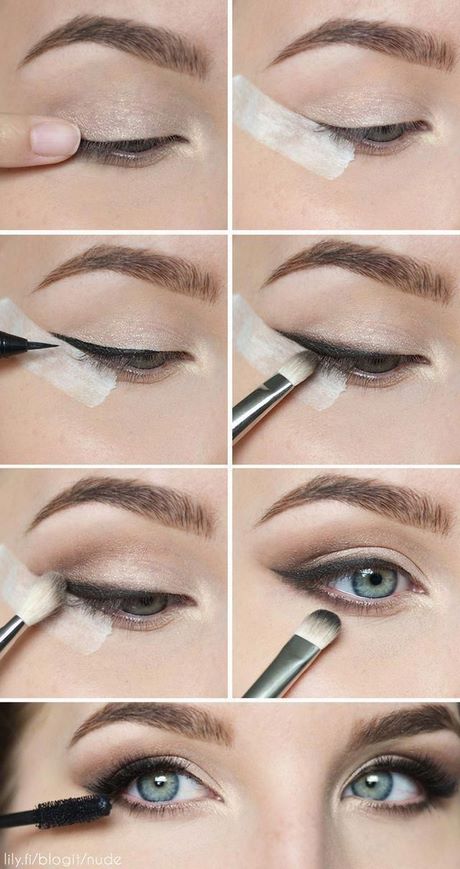 brown-eye-makeup-tutorial-for-school-26_19 Bruine oog make - up tutorial voor school