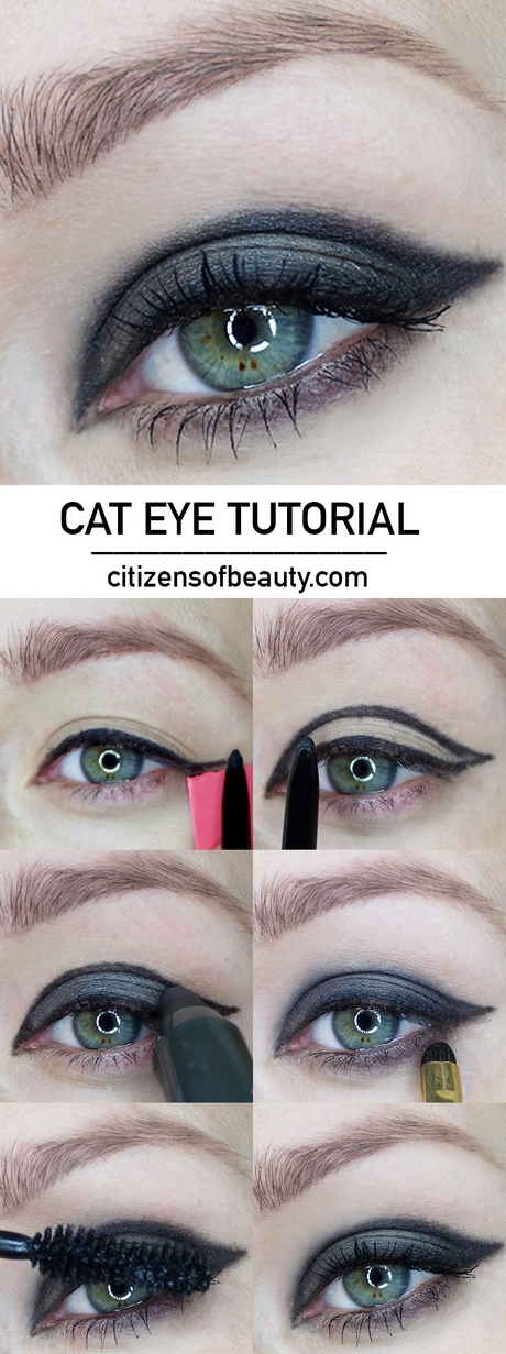 cat-eyes-tutorial-makeup-29_10 Cat eyes tutorial make-up