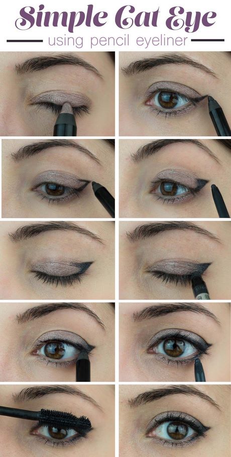 cat-liner-makeup-tutorial-97_15 Cat liner make-up tutorial