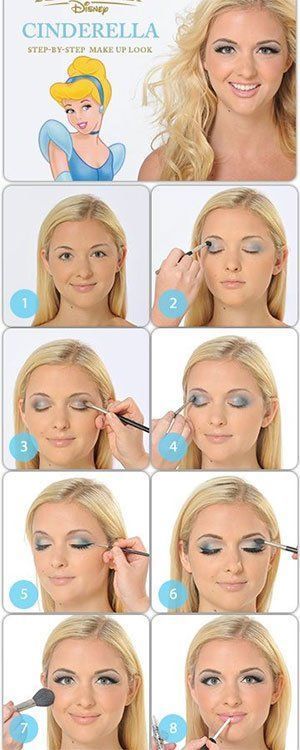 cinderella-makeup-tutorial-and-hair-53_12 Assepoester make-up tutorial en haar