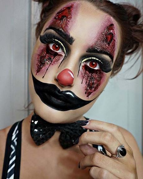 creepy-clown-makeup-tutorials-53_10 Creepy clown make-up tutorials