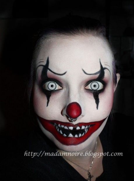 creepy-clown-makeup-tutorials-53_9 Creepy clown make-up tutorials