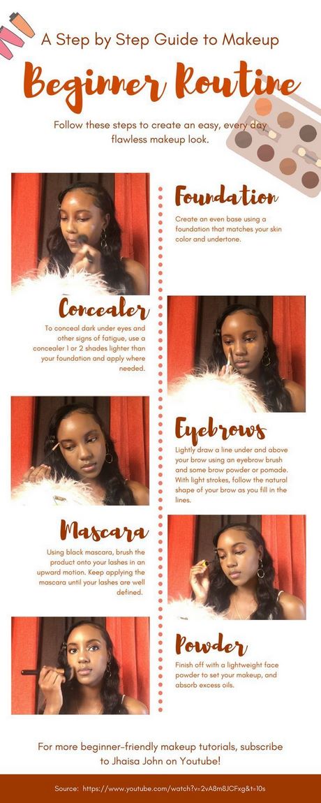 cute-makeup-tutorial-for-black-women-51_13 Leuke make - up tutorial voor zwarte vrouwen