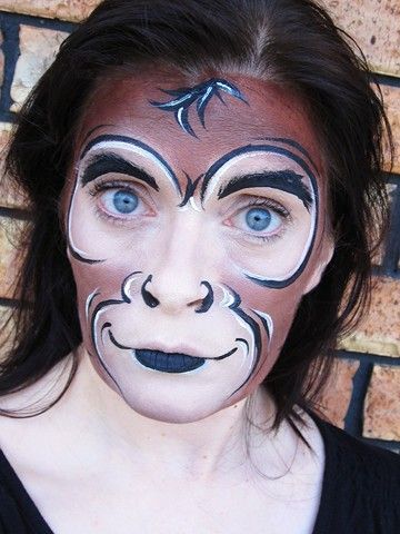 Leuke aap make-up tutorial
