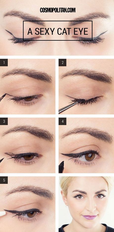 easy-cat-eyes-makeup-tutorial-41_2 Easy cat eyes make-up tutorial