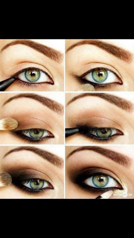 Gemakkelijk make - up tutorial voor groene ogen