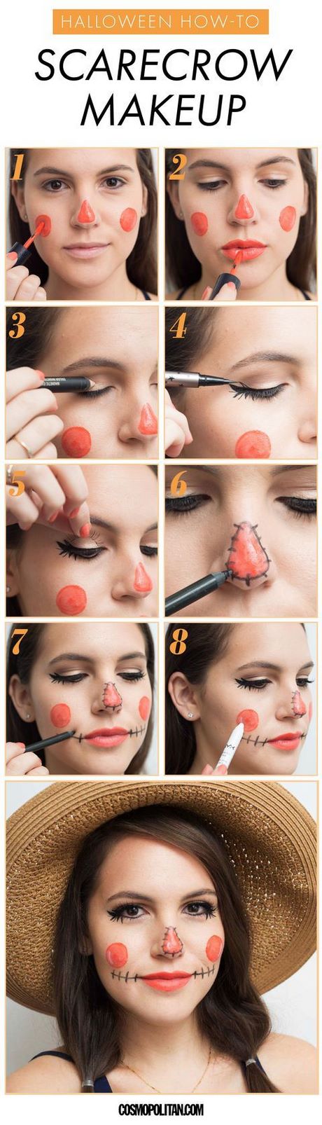 easy-scarecrow-makeup-tutorial-14_9 Easy scarecrow make-up tutorial