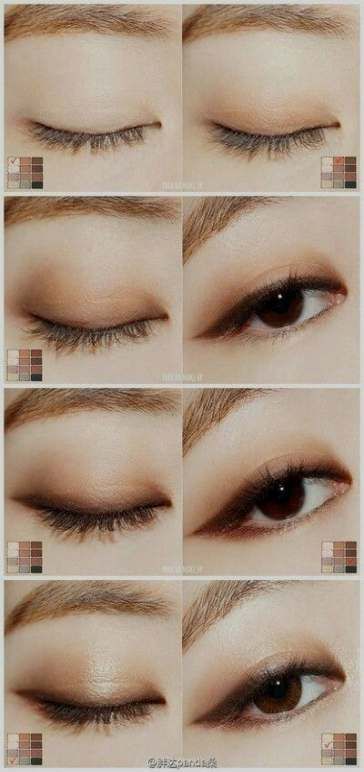 eye-brown-makeup-tutorial-asian-68_12 Oog bruin make-up tutorial Aziatisch