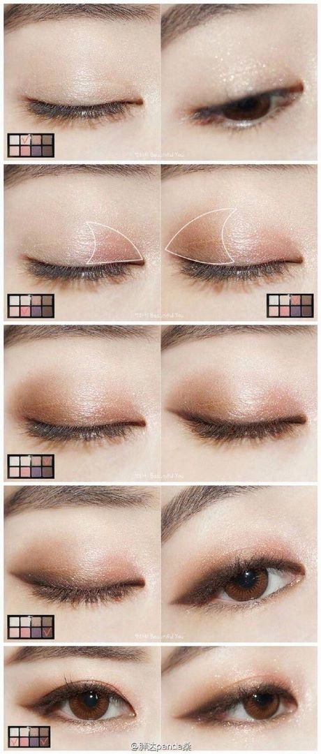 eye-brown-makeup-tutorial-asian-68_17 Oog bruin make-up tutorial Aziatisch