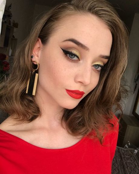 eye-makeup-tutorial-for-red-dress-88_2 Oog make - up tutorial voor rode jurk