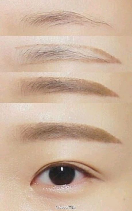 eyebrow-makeup-tutorial-with-eyeshadow-32_13 Wenkbrauw make - up tutorial met oogschaduw