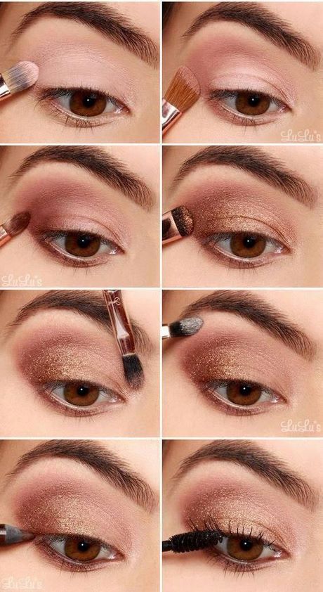 eyes-makeup-tutorial-for-brown-eyes-46 Ogen make - up tutorial voor bruine ogen