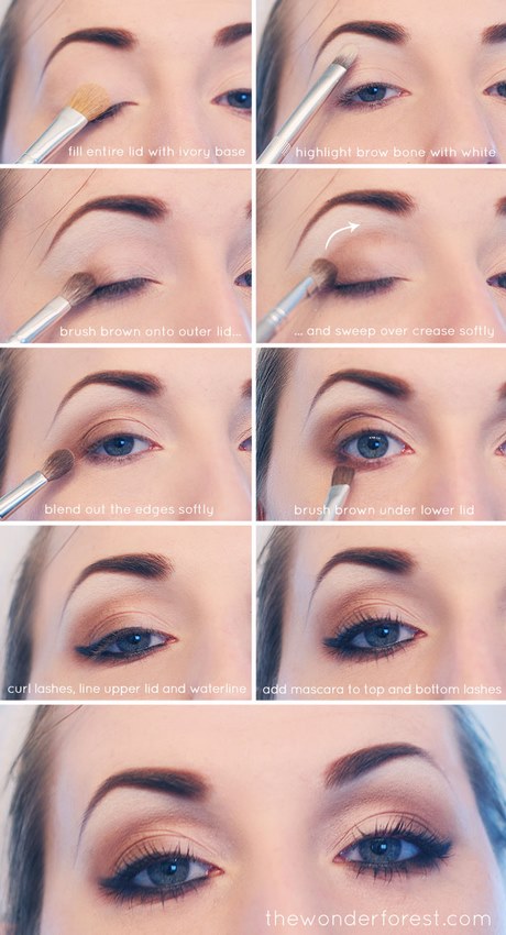 eyes-makeup-tutorial-for-brown-eyes-46_6 Ogen make - up tutorial voor bruine ogen