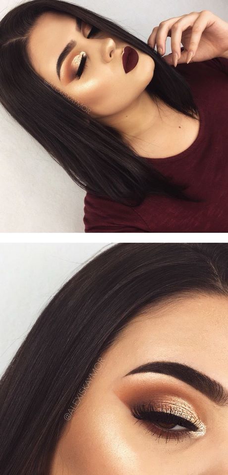 fall-makeup-tutorial-brown-skin-73_14 Herfst make-up tutorial bruine huid
