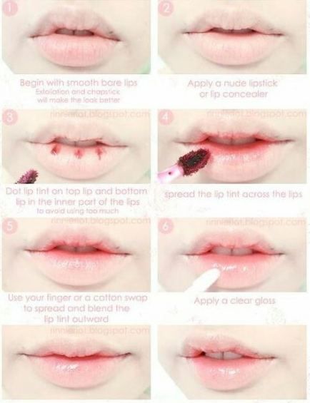 full-lips-makeup-tutorial-14_11 Volledige lippen make-up tutorial