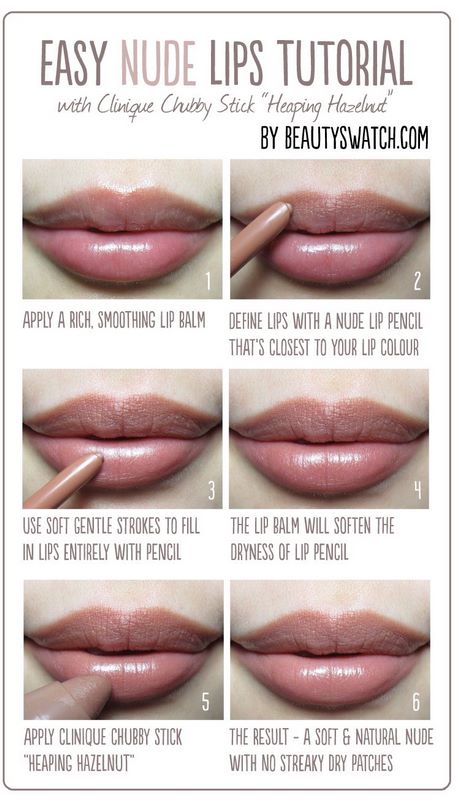 full-lips-makeup-tutorial-14_6 Volledige lippen make-up tutorial