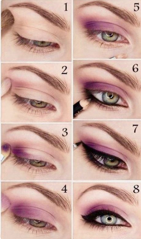 glamorous-purple-smoky-eye-makeup-tutorial-52_17 Glamoureuze paarse smoky eye make-up tutorial