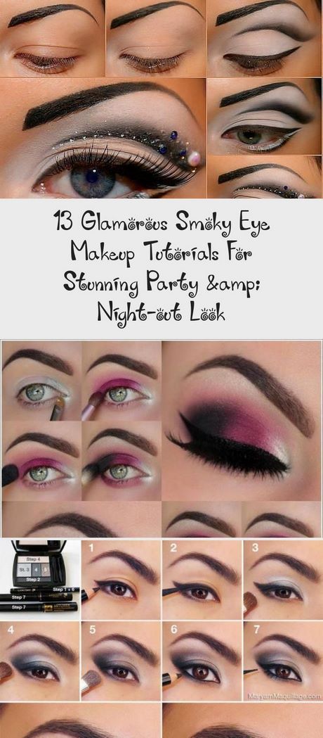 glamorous-purple-smoky-eye-makeup-tutorial-52_2 Glamoureuze paarse smoky eye make-up tutorial