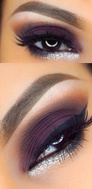 glamorous-purple-smoky-eye-makeup-tutorial-52_8 Glamoureuze paarse smoky eye make-up tutorial