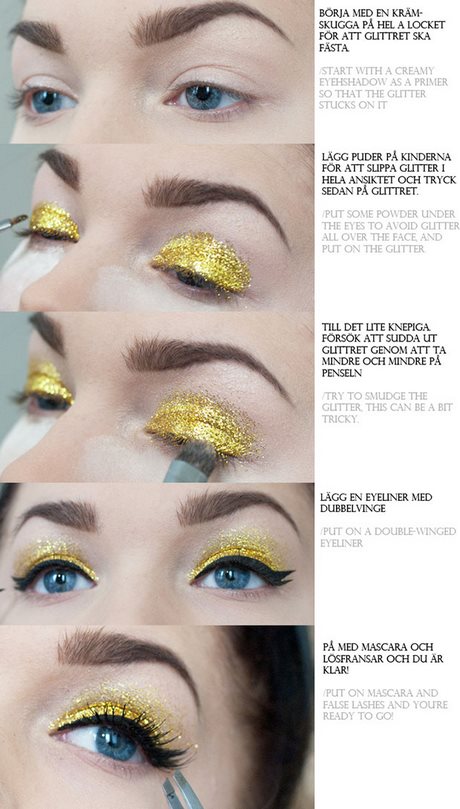 glitter-eyes-makeup-tutorial-98_16 Glitter ogen make-up tutorial