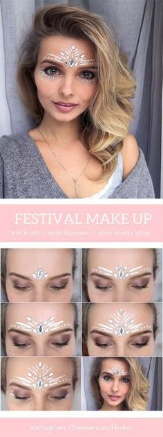 glitter-face-makeup-tutorial-18_15 Glitter gezicht make-up tutorial