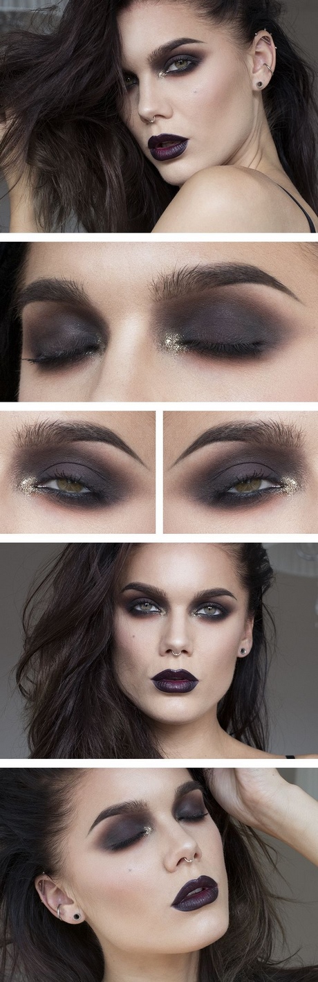 goth-makeup-tutorial-for-brown-eyes-03_3 Goth make-up tutorial voor bruine ogen