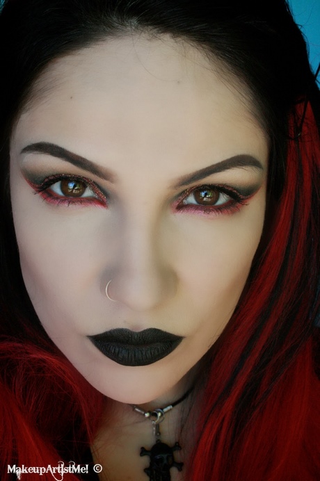 goth-makeup-tutorials-84 Goth make-up tutorials